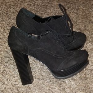 Laced Heeled Booties